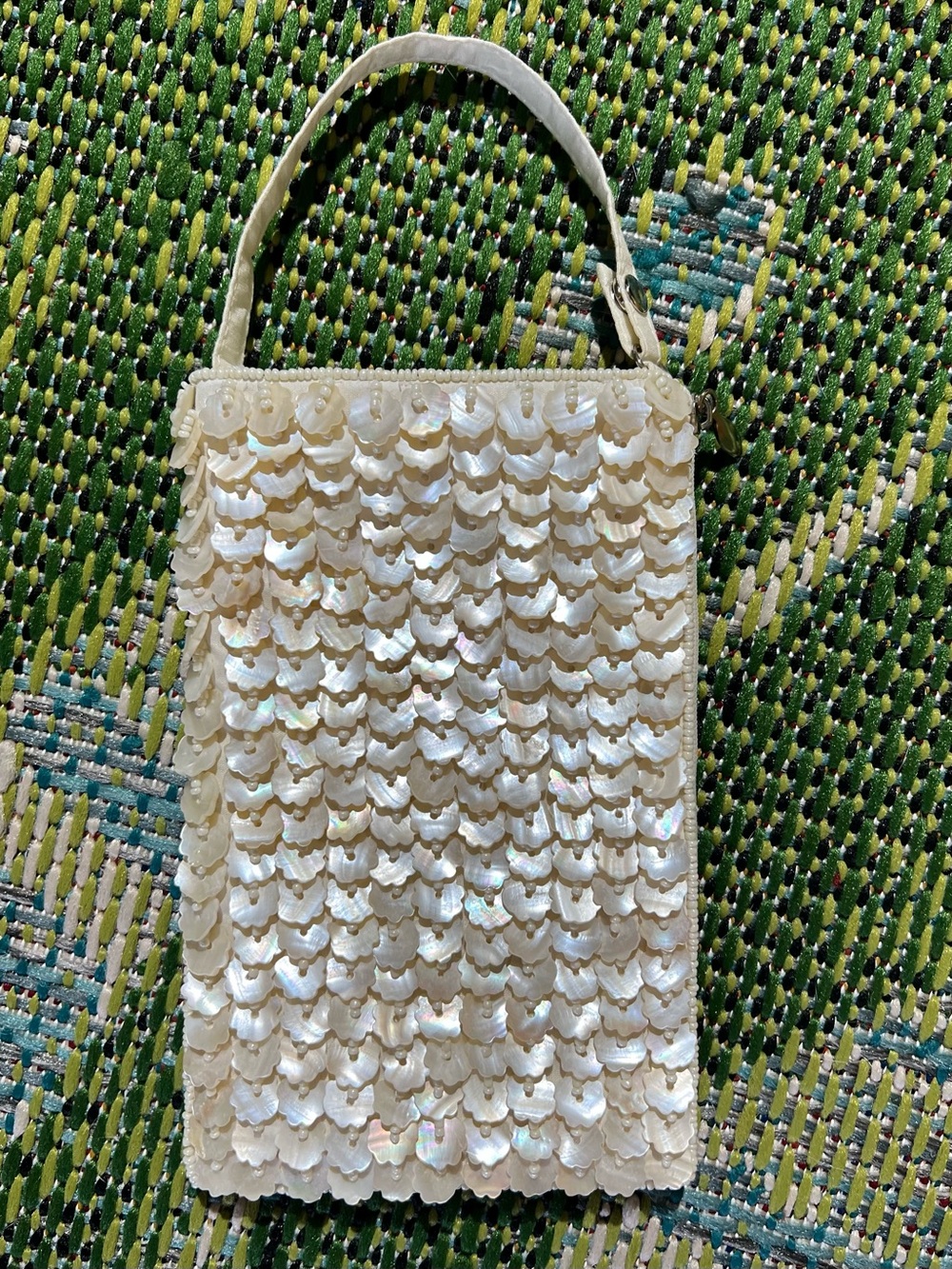 Mother of Pearl Wristlet / Purse